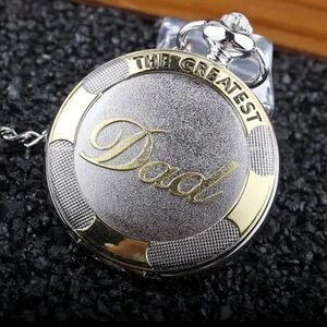New Men's Dad Father's Day pocket watch gift